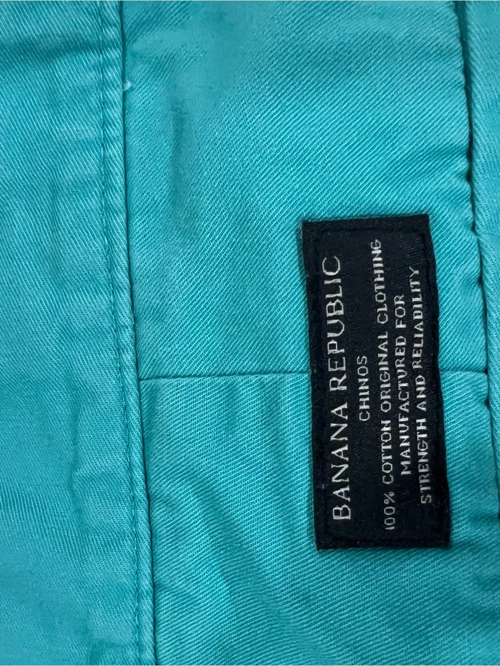 Banana Republic Teal Flat-Front Men's Shorts size 34